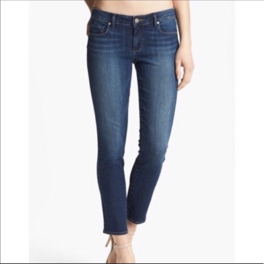 Paige Skyline Ankle Peg Skinny Jeans